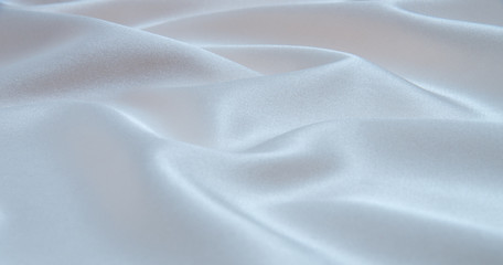 white satin fabric as background