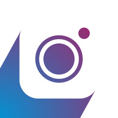 Camera Icon Design Flat Vector Photo Symbol Logo
