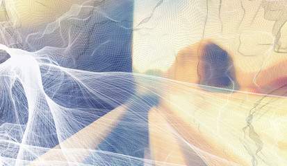 Abstract technology network connection background texture design