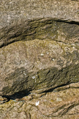 Curbar Gap and Frogatt Edge Hope Valley, Derbyshire Peak District - outdoors for rambling, hiking, and walking. Carboniferous stone boulders, heather and grit rock formations. 