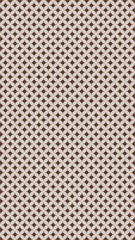 Abstract geometric flower design. Repeated seamless pattern for textile, wallpaper, wrapping paper, prints, surface design, inlay, parquet, web background or another accent etc