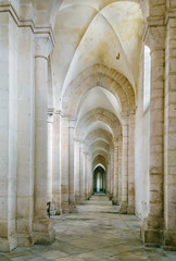 Fototapeta na wymiar Pontigny Abbey, France