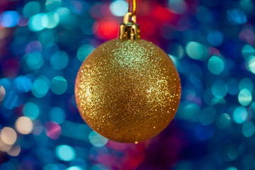 Obraz premium Christmas toys, decorations for Christmas trees in Christmas