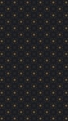 Seamless Pattern (Triangle shapes, White Star Light on Blue Textile, Wooden Pattern)