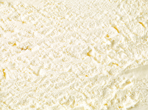 vanilla ice cream texture