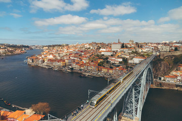 Fototapeta premium porto from luiz I brigde