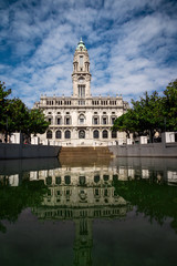 Fototapeta na wymiar porto city hall, portugal