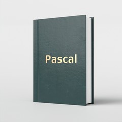Pascal language. Computer science education book. Programming tutorial. Coding concept....