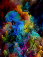 Fototapeta na wymiar Illusions of Virtual Color