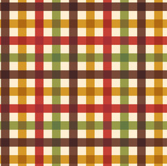 Thanksgiving/ Fall plaid in vector format.