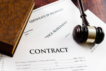 The legality of a contract is dictated by a judge in case of demand.