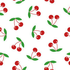 Cherry seamless pattern