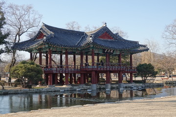 Fototapeta premium korea traditional architecture in namwon