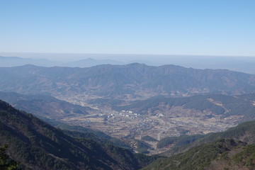 Naklejka premium The mountain at the winter