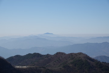 Obraz premium The mountain at the winter