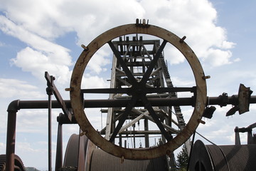 wheel of a ship