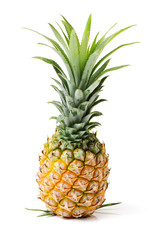Fototapeta premium Pineapple on white background