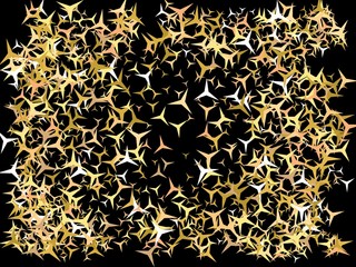 Luxury festive abstract stars.