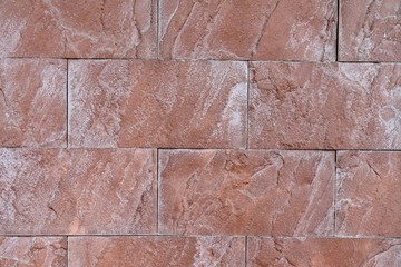 Obraz premium Brown brick wall textured,abstract background