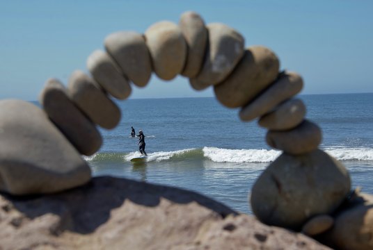 Rock Balancing Arch