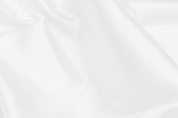 white satin fabric texture soft blur background