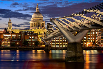 St Paul's Cathedral at Dusk