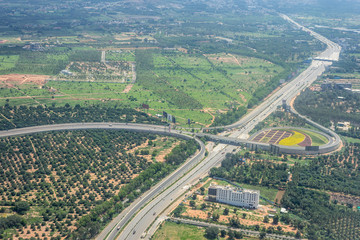 Bangalore to Pune, , a close up of a hillside view of a city