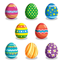Colorful Easter Eggs