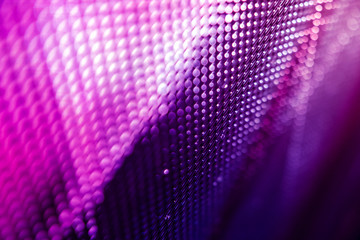 CloseUp LED blurred screen. LED soft focus background. abstract background ideal for design.