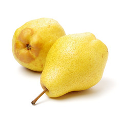 pear isolated on white background 