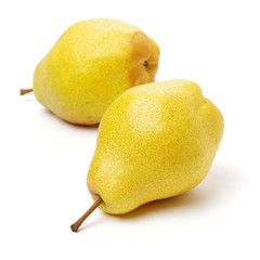 pear isolated on white background 