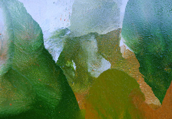 Colorful natural painting abstract background