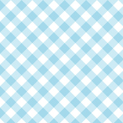Checkered blue and white check pattern background,vector illustration