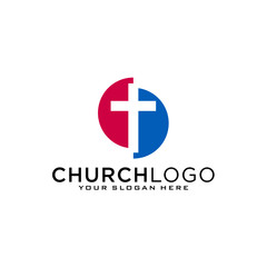 Church vector logo symbol graphic abstract template