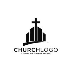 Church vector logo symbol graphic abstract template