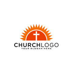 Church vector logo symbol graphic abstract template