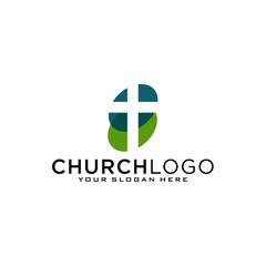 Church vector logo symbol graphic abstract template