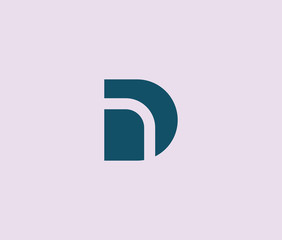 Letter D Logo icon vector template Monogram and Creative Alphabet