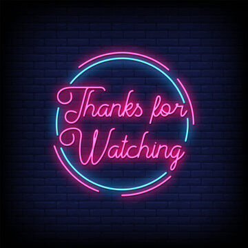 1 858 Best Thanks For Watching Images Stock Photos Vectors Adobe Stock