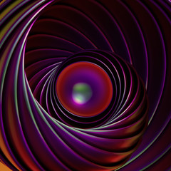 Geometric background. 3d illustration, 3d rendering.