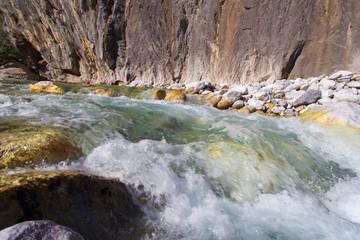 The Valbona River in Albania