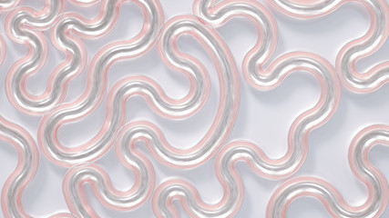 Elegant minimal background. 3d illustration, 3d rendering.