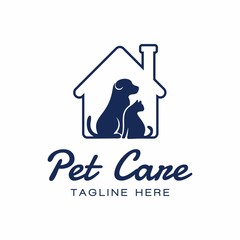 Pet Shop Logo Design Vector Icon