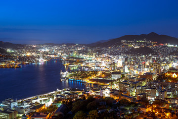 Fototapeta na wymiar 長崎の夜景　世界三大夜景