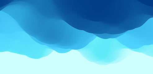 Blue sky with clouds. Modern pattern. Nature background. Modern pattern. Abstract background. Vector illustration.