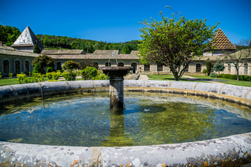 Fototapeta na wymiar Chartreuse de Valbonne, Gard, Occitanie, France.