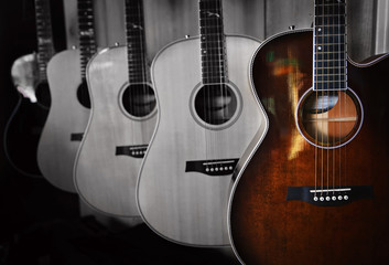 Fototapeta premium acoustic guitar