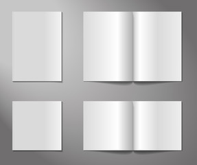mockup magazine for overlay your own design