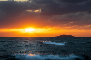 軍艦島　長崎の世界遺産