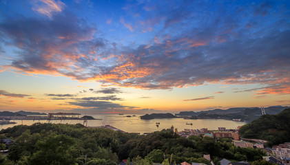 長崎の夕陽